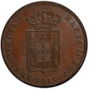 40 Réis - Maria II Colonial Coinage obverse image