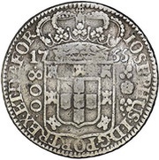 800 Réis- José I Colonial Coinage obverse image