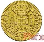 2000 Réis - José I Lisbon mint obverse image