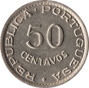 50 Centavos reverse image