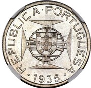 2.50 Escudos Pattern reverse image