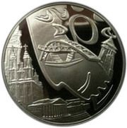 10 Roubles Slavianski Bazaar, Belarus, 2011 reverse image
