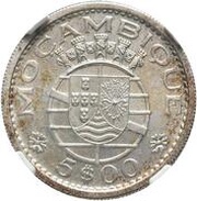 5 Escudos Pattern obverse image