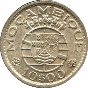 10 Escudos obverse image