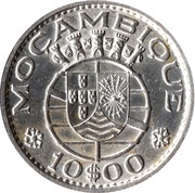 10 Escudos obverse image
