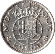 20 Escudos obverse image