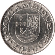 20 Escudos obverse image
