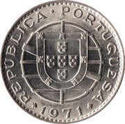 20 Escudos reverse image