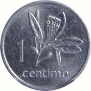 1 Centimo reverse image