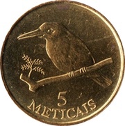 5 Meticais reverse image