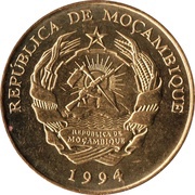 20 Meticais obverse image