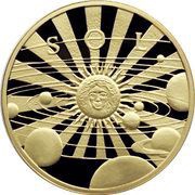10 Roubles The Sun, Belarus, 2012 reverse image