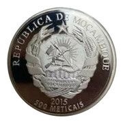 500 Meticais Independence obverse image