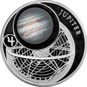 10 Roubles Jupiter, Belarus, 2012 reverse image
