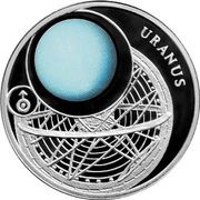 10 Roubles Uranus, Belarus, 2012 reverse image