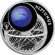 10 Roubles Neptune, Belarus, 2012 reverse image
