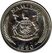 1 Mark Trial strike obverse image