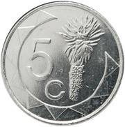 5 Cents reverse image