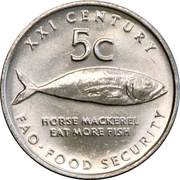 5 Cents FAO reverse image