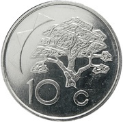 10 Cents reverse image