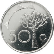 50 Cents reverse image
