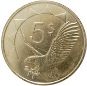 5 Dollars reverse image