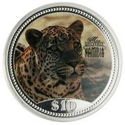 10 Dollars Miss Universe Namibia reverse image