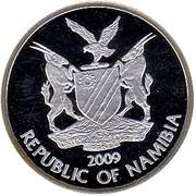 10 Dollars World Championship of Football - Durban - Durban Stadium obverse image