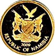 50 Dollars World Championship of Football 2010 - Johannesburg - Soccer City obverse image