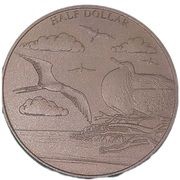 ½ Dollar Frigate Bird reverse image