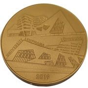 ½ Dollar University Leuphana reverse image