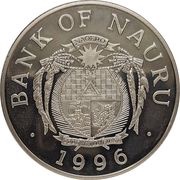 1 Dollar - Elizabeth II Queen Mother - Bombed Palace obverse image