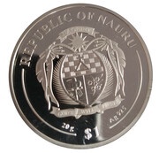 1 Dollar Olympic Games 2018 obverse image