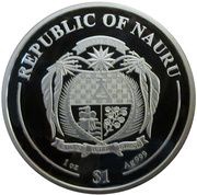 1 Dollar German Reunification obverse image