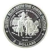 2 Dollars Queen Mother reverse image