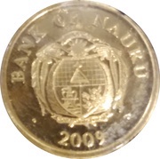5 Dollars Coral Reef obverse image