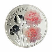 10 Roubles The Carnation, Belarus, 2013 reverse image