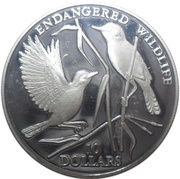 10 Dollars - Elizabeth II Songbird reverse image