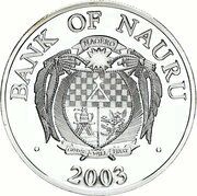 10 Dollars - First Anniversary of the Euro obverse image