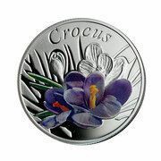 10 Roubles The Crocus, Belarus, 2013 reverse image