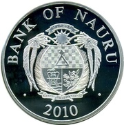 10 Dollars - Elizabeth II The 50th anniversary of the German high-speed locomotive DR 18 201 obverse image