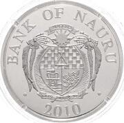 10 Dollars 5th Death Anniversary of Pope John Paul II obverse image