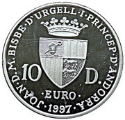 10 Diners - Joan Martí i Alanis Palau del Princep obverse image