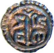 1⁄32 Mohar - Rana Bahadur Shah, Nepal, 1777-1799 reverse image