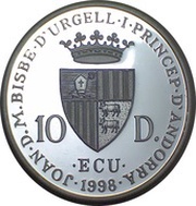 10 Diners - Joan Martí i Alanis Claudio Monteverdi obverse image