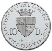 10 Diners - Joan Martí i Alanis Georg Friedrich Händel obverse image