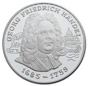 10 Diners - Joan Martí i Alanis Georg Friedrich Händel, Andorra, 1998 reverse image