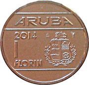 1 Florin - Willem-Alexander obverse image