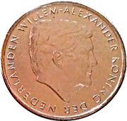 1 Florin - Willem-Alexander reverse image