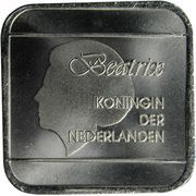5 Florins - Beatrix reverse image